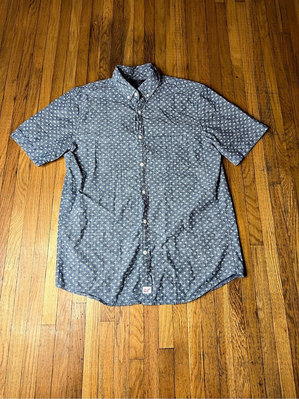 Vineyard Vines Slim Fit Murray Men's medium Button Down Shirt